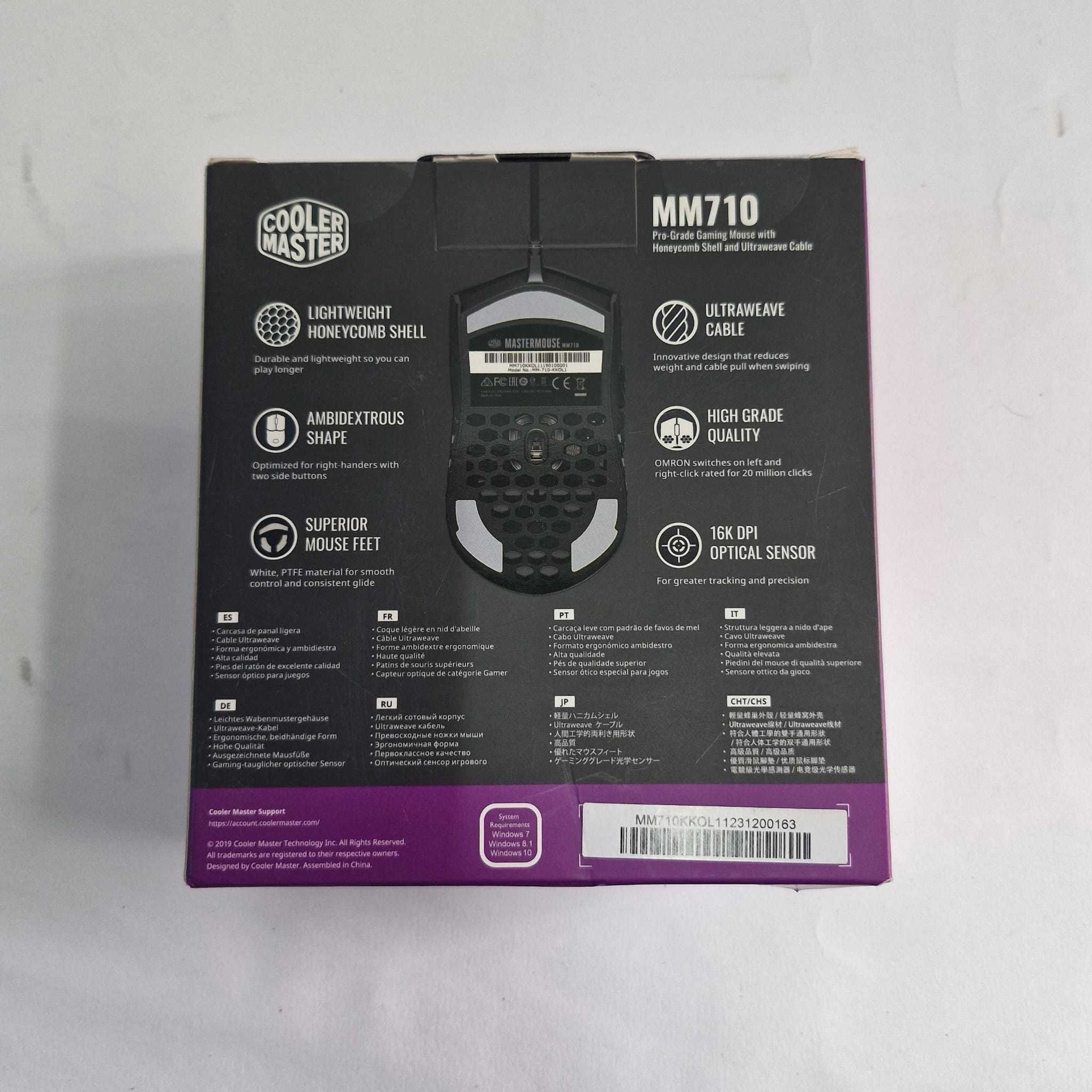Liquid Money vinde- Mouse optic Gaming Cooler Master MM710 NOU