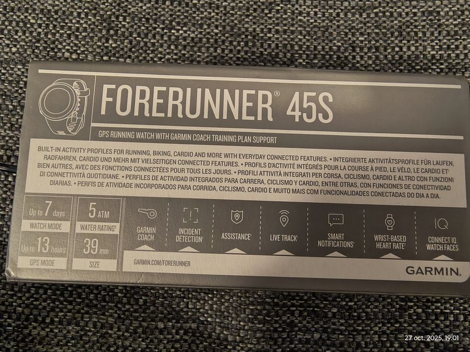 Garmni Forerunner 45s