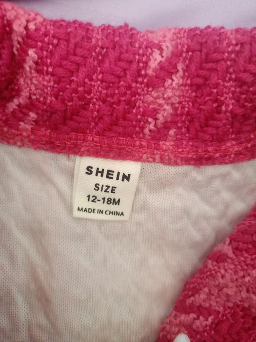 Детски комплект в цикламено розаво