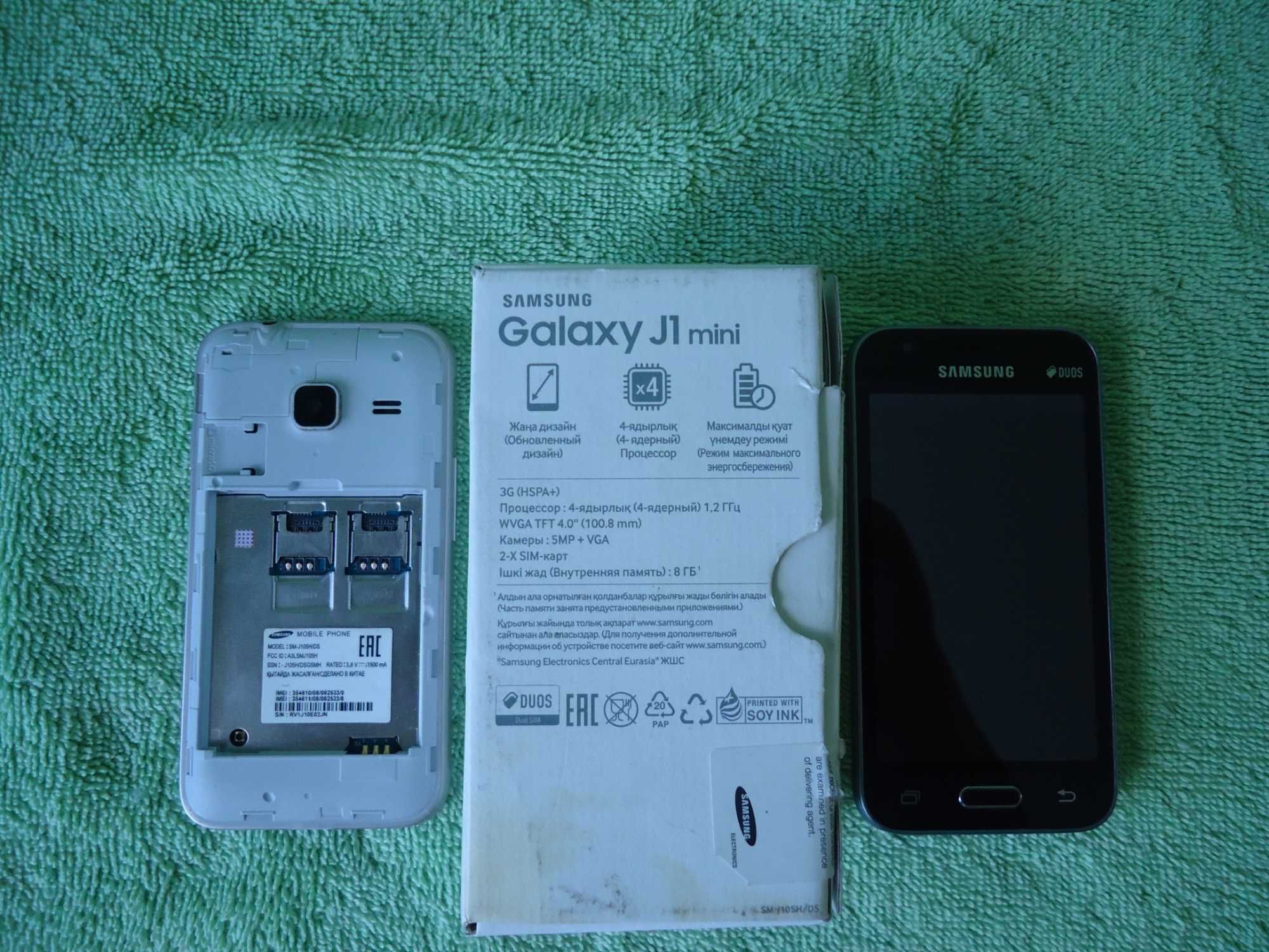 SAMSUNG Galaxy J1 mini  обменяю на Нокия 1100 или 1101 не Китайскую.