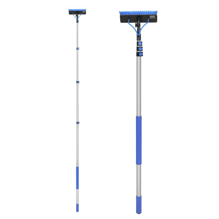 Kit Curatare Panouri Solare,Perie Rotativa 180°,6m