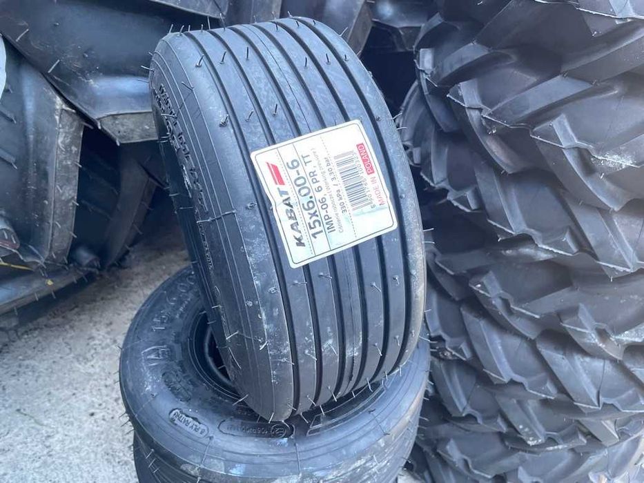 Anvelope noi cu garantie 15x6.00-6 KABAT de tractor grebla