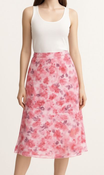 Нова дънкова пола Зара  Нова дамска пола солей