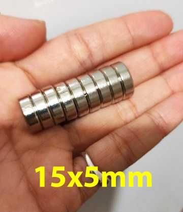 15x5mm неодимов МАГНИТ N52, magnit neodimov, магнити
