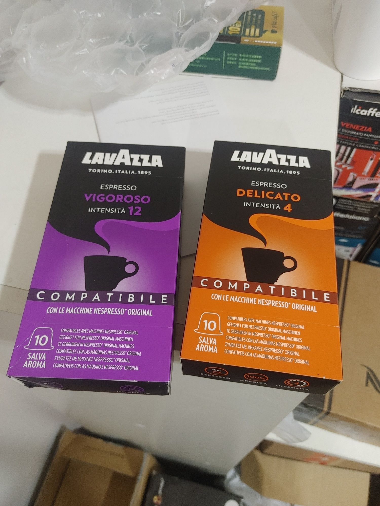 Продается капсульный кофе Lavazza Vigoroso 12 Nespresso