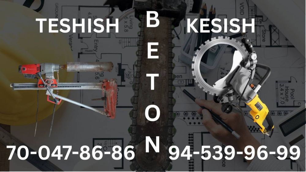 Beton teshish beton kesish