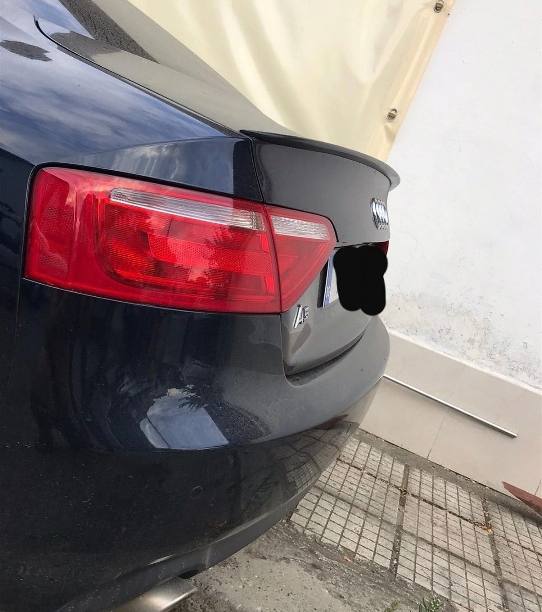 Лип спойлер за багажника Ауди А5 Б8 / Audi A5 B8 Lip Spoiler