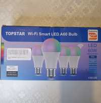 Vand set de 4 becuri LED RGB smart wi-fi