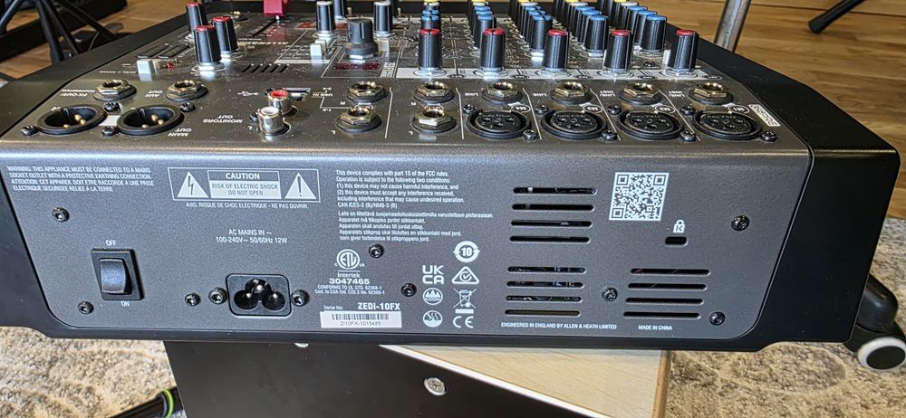 Mixer Allen & Heath ZEDi 10FX