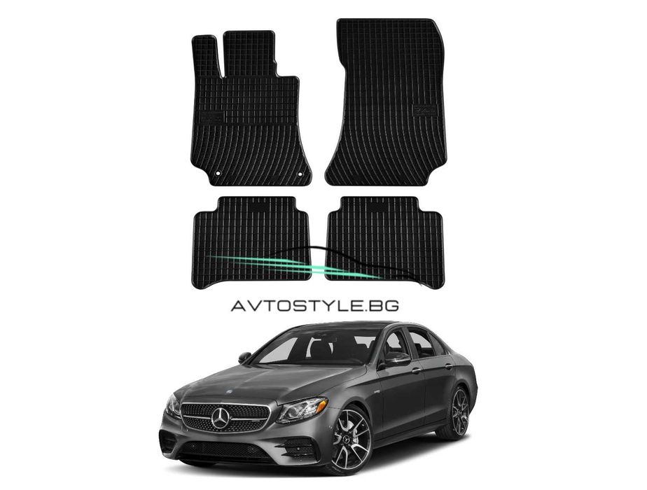 Гумени стелки за Mercedes CLS C218 ,2010-2017 г., Frogum - El Toro
