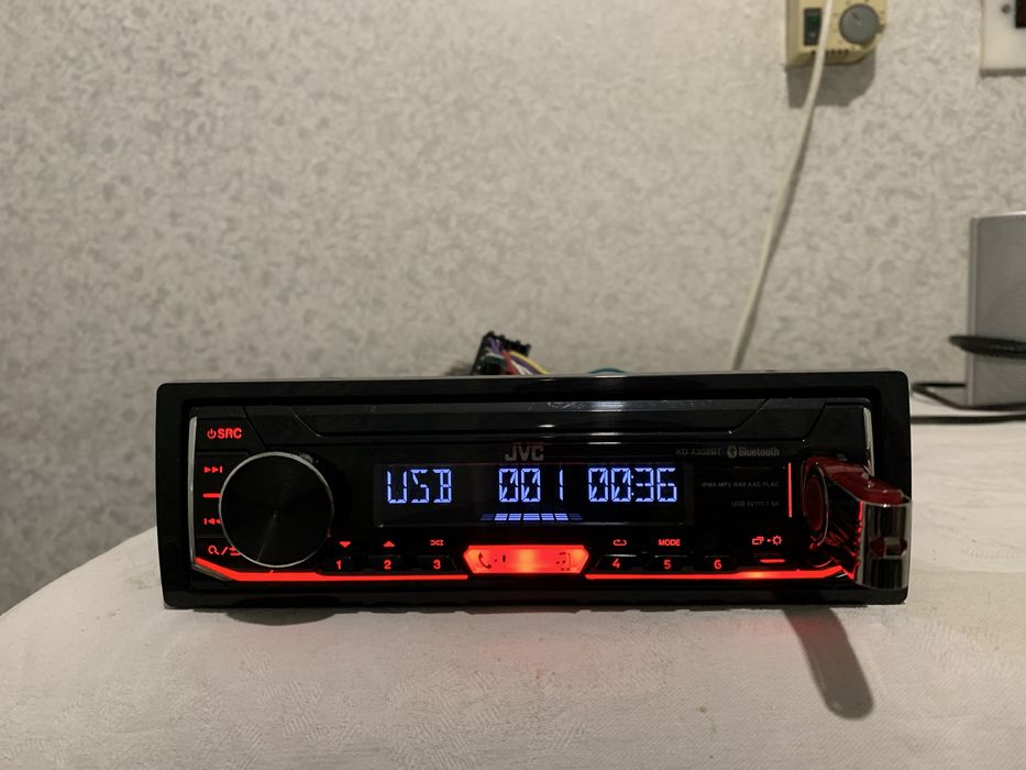 Авто радио JVC Bluetooth