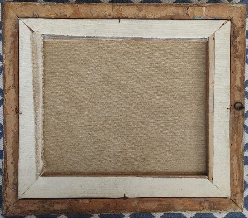 Tablou Iarna Fermecată în Munți - Pictură Originală de N. Galesanu"