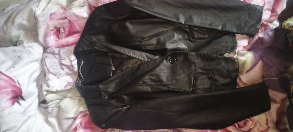 Geacă de piele naturala