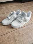 Adidasi AIR JORDAN 4 Pure Money, Produs Nou NIKE - Triple White