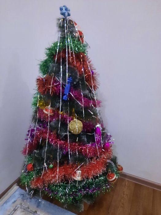 Елка 1 метр с игрушками