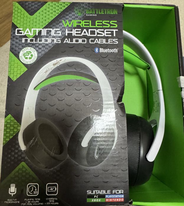 Безжични геймърски слушалки Battletron