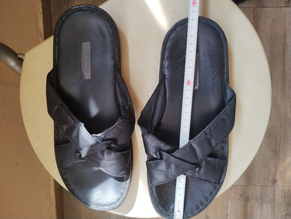 Оригинални ест. кожени чехли Tex Man и спортни сандали
