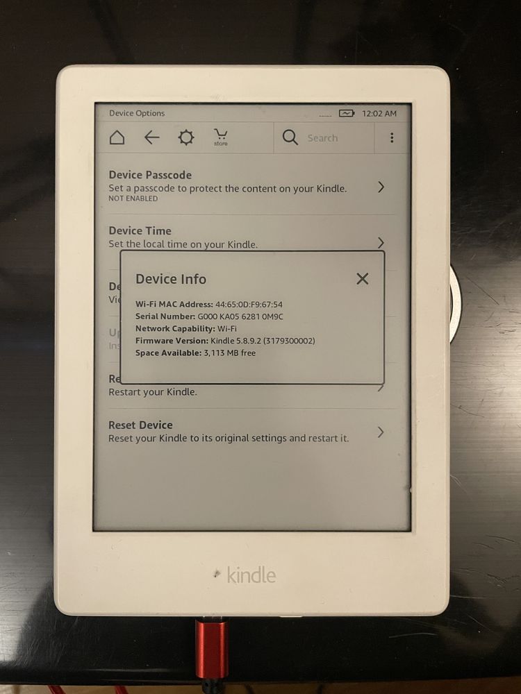 Kindle 6 8Th Gen - Wi-Fi, touch - четец на книги