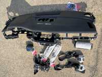Audi Q7 4m Q8 plansa bord kit airbag volan pasager cortina set centuri