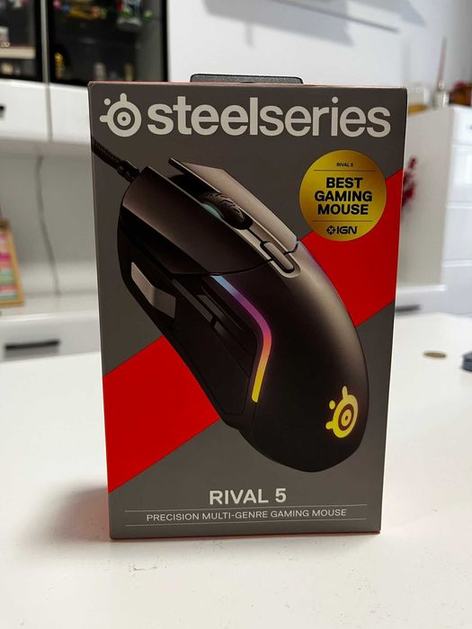 Mouse Gaming SteelSeries Rival 5, 18000 dpi - nou