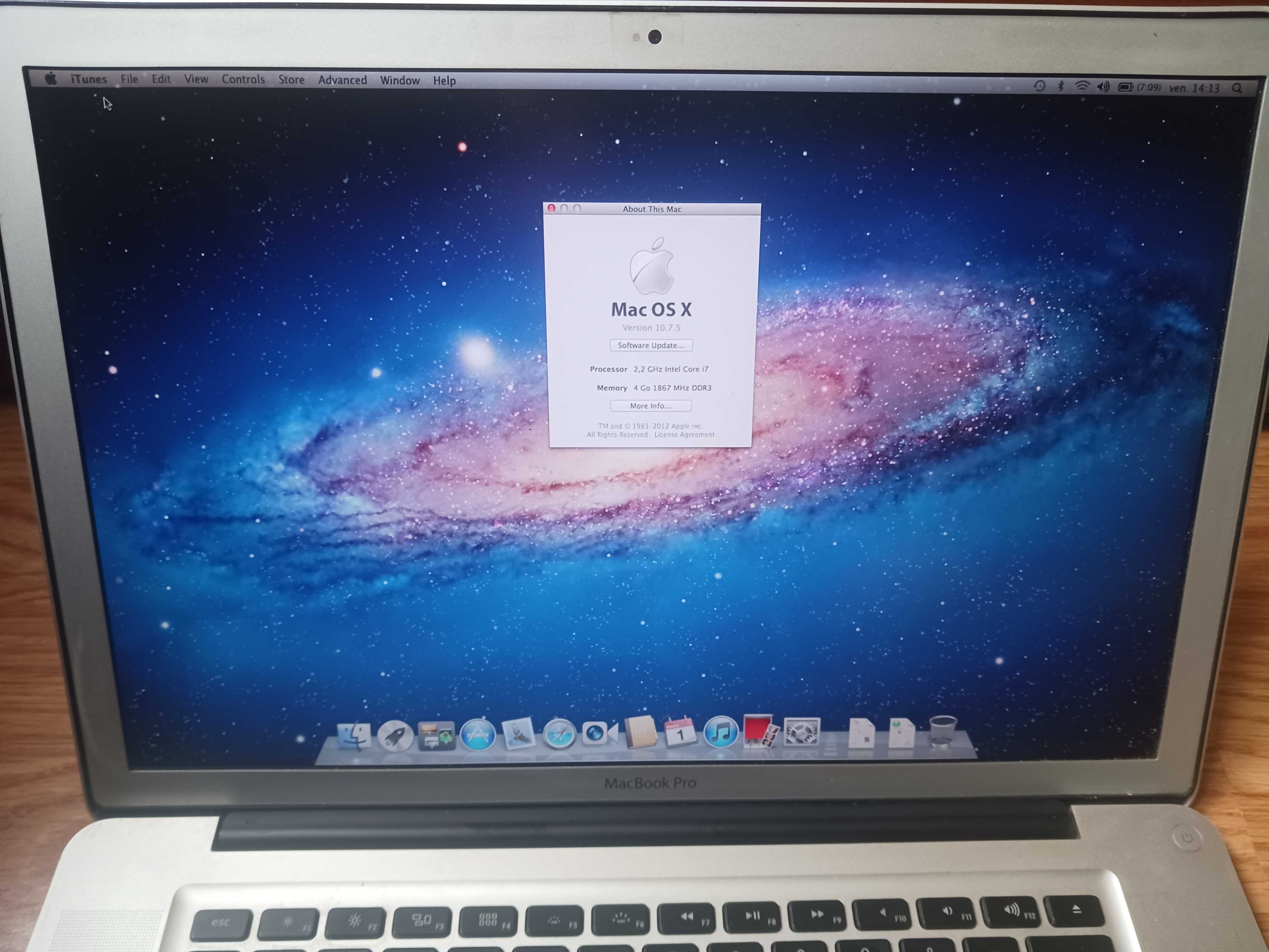 apple a1286 macbook pro 15 inch i7