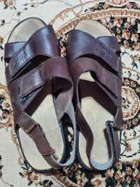 Sandale piele maro