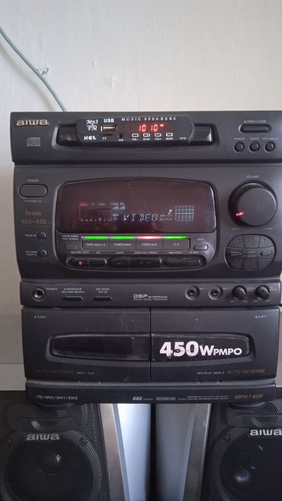 Муз.центр Aiwa Nsx- 430