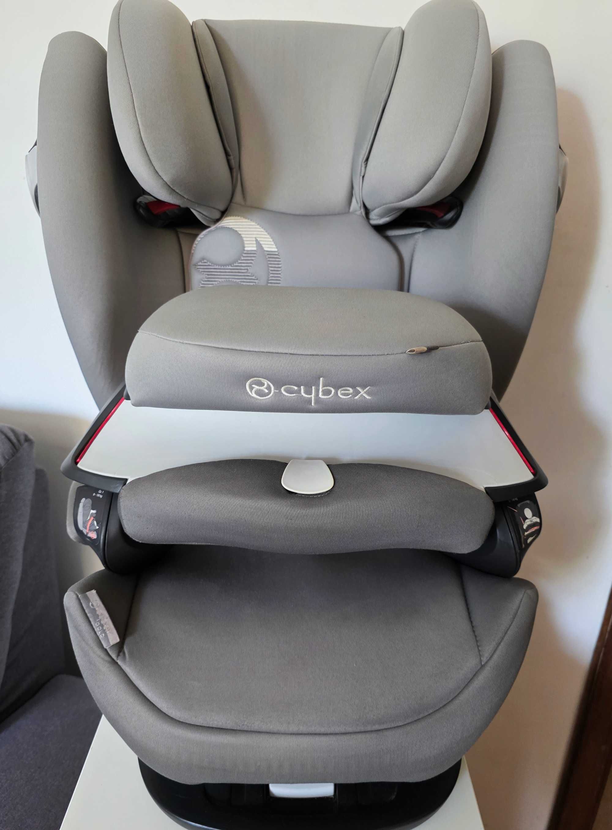 Cybex - Столче за кола Pallas M-Fix (9-36 кг) Manhattan Grey