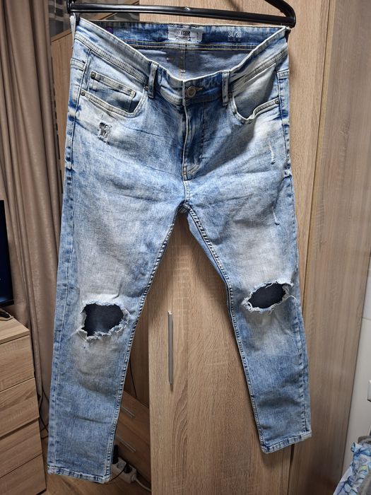 Мъжки светли дънки