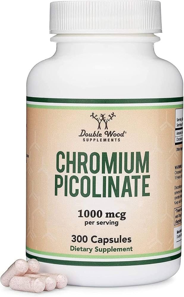 Double Wood Chrom Picolinate 1000mg. Хром пиколинат(Halal)