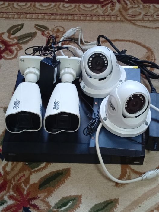 Камера IP  комплект видеонаблюдения