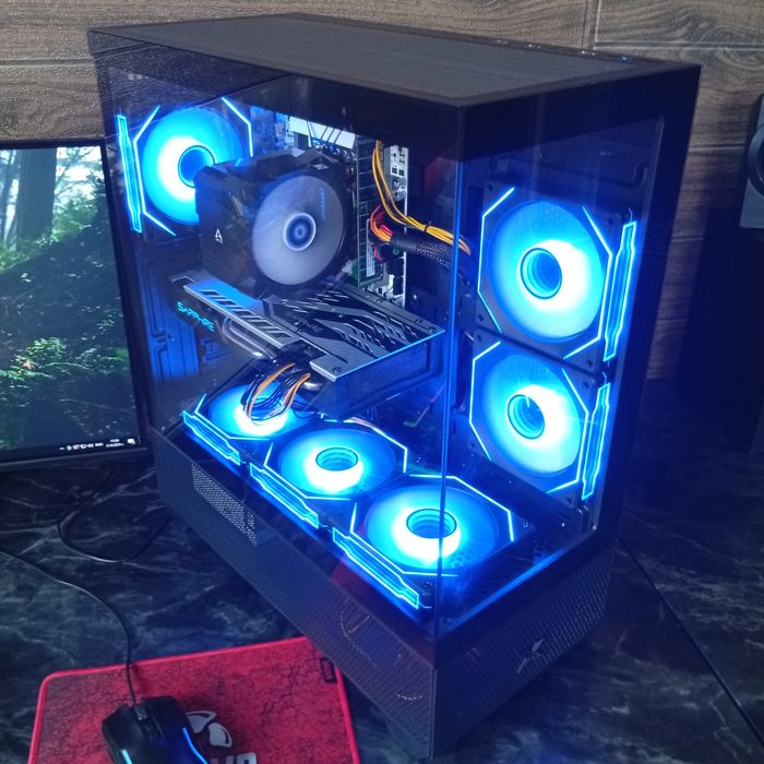 Геймърски Компютър 14ядра/RX 570/16GB/SSD