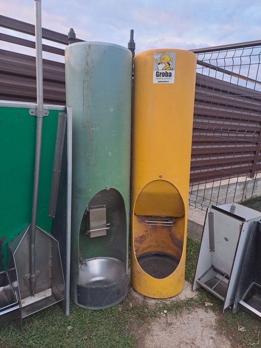 Hrănitoare semiautomate , boxa fatare , grătare 60x40