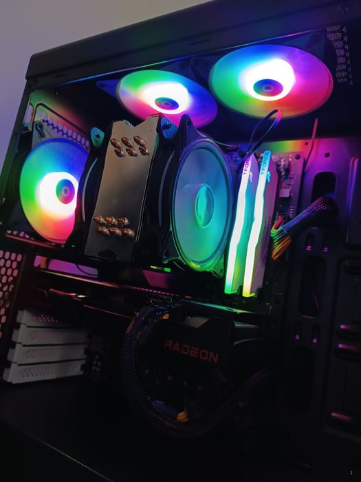 Kit Ryzen 7 5800x ,32GB DDR4, B550f Strix, Cooler