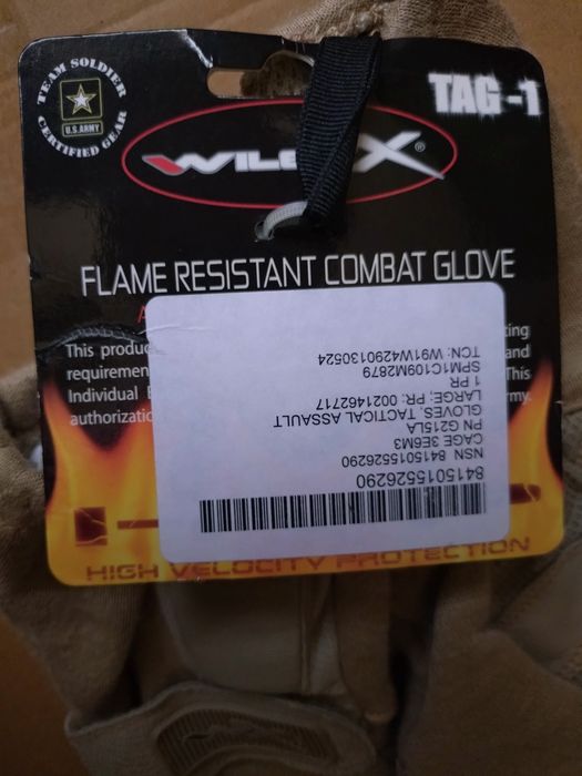 Vând manusi tactice Wiley X TAG-1 Coyote