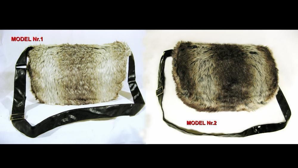 GEANTA DAMA blana artificiala HIGHLIGHT-Germania