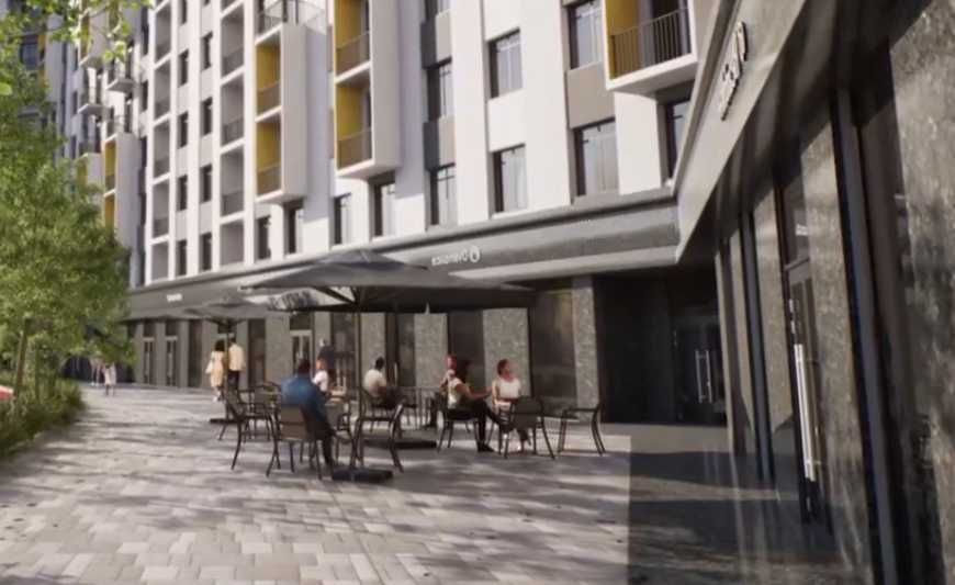 ЖК Fayzli hayot. 1-комнатная, 38 м². г. Ташкент, ТРЦ "Компас"