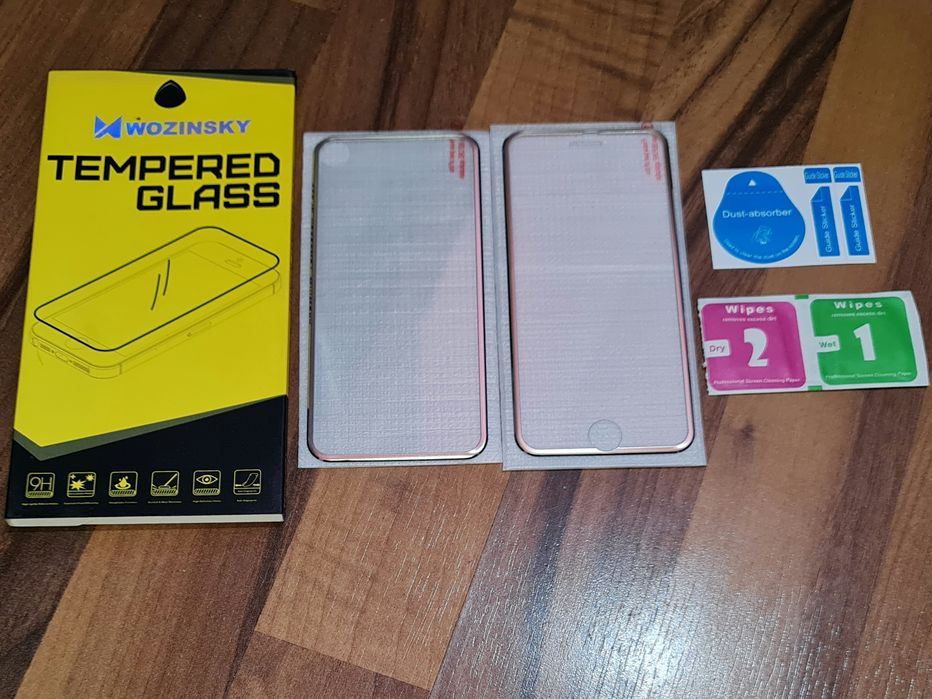 Folie sticla set fata spate originala WZK iPhone 7 8 SE 2020 SE 2022