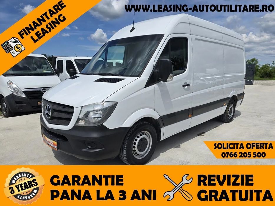 Mercedes-Benz Sprinter L3H2 An 2018/75900Km/Leasing/Garantie extinsa pana la 3 ani fara limita Km