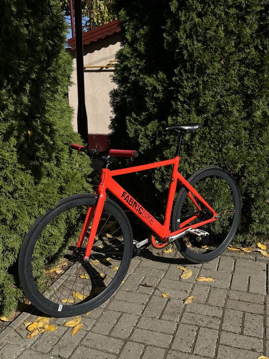 Fixie Fabric Bike Air 3K Red Singlespeed