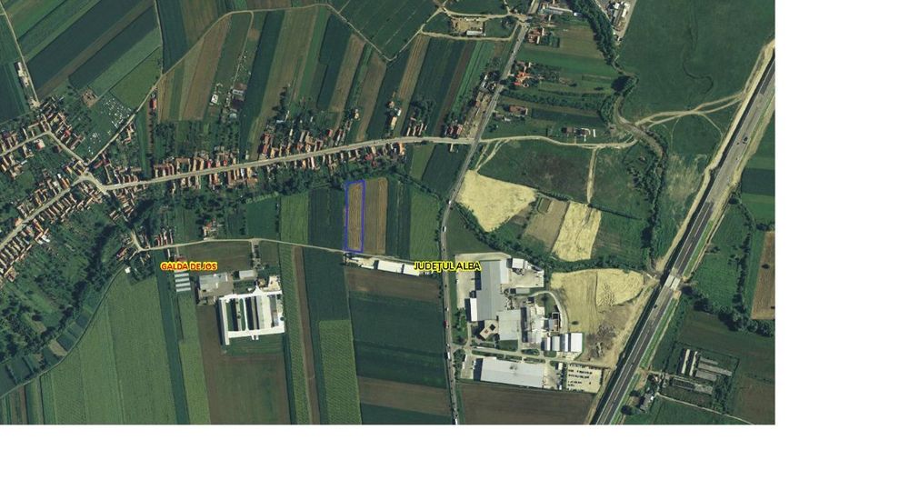 Teren Intravilan in Oiejdea(com.Galda de Jos)