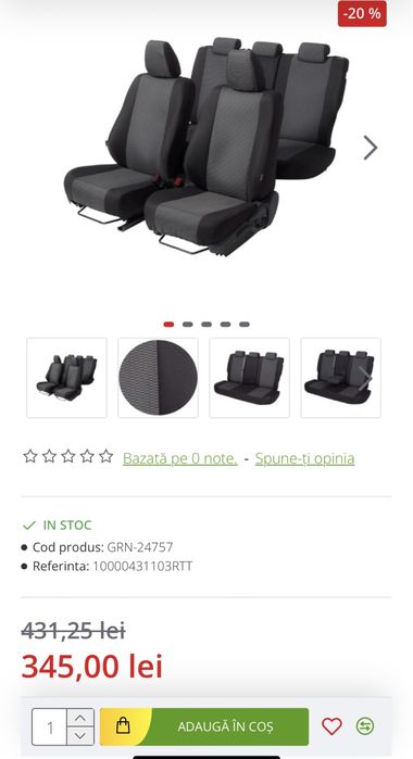 Huse Scaune BMW Seria 3 (E90) an 2010 deluxe premium din material gros