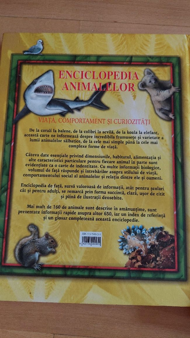 Enciclopedia animalelor si Vanatorii de Dinozauri