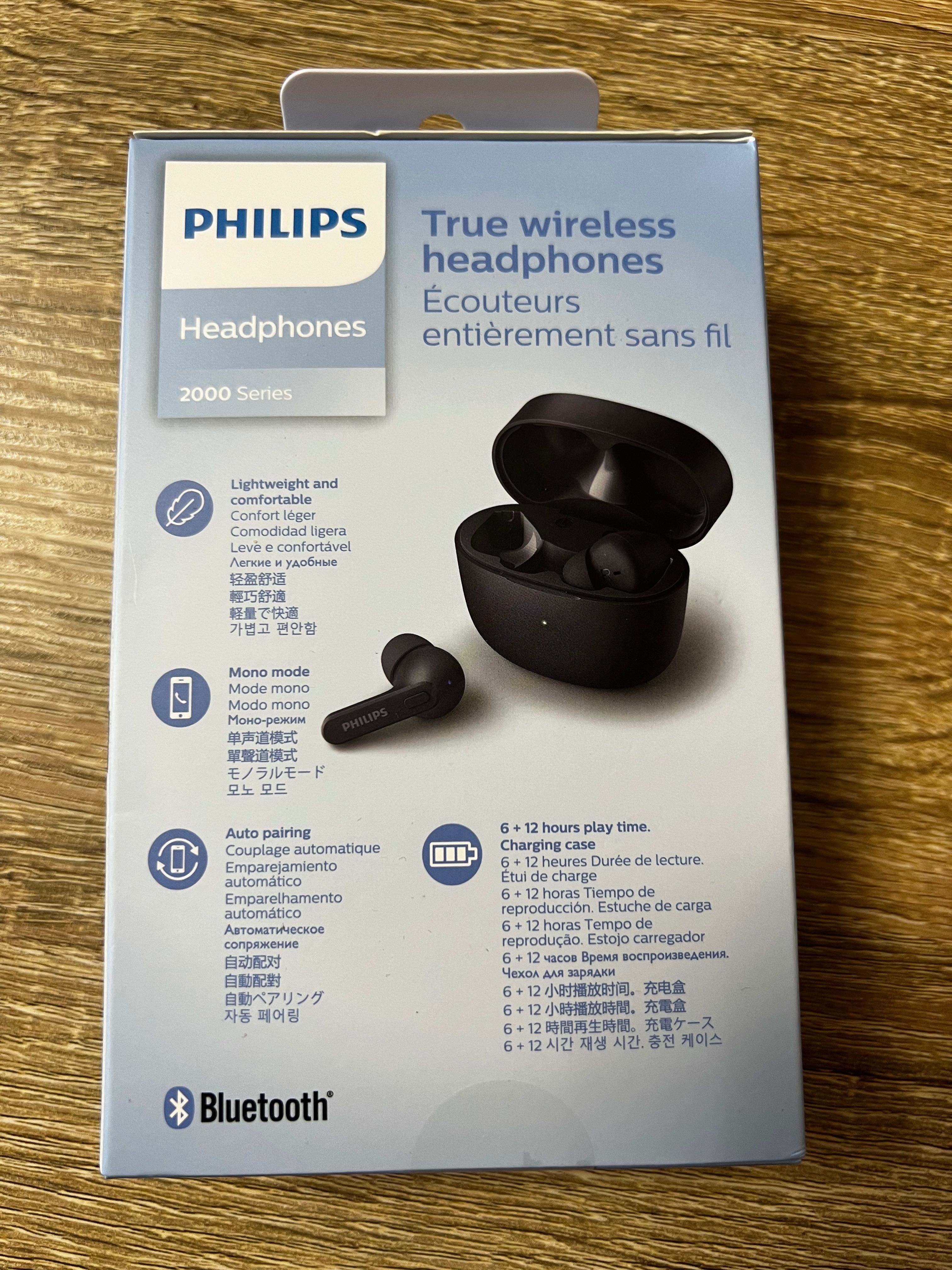 Casti wireless Philips 2000 series TAT2236BK