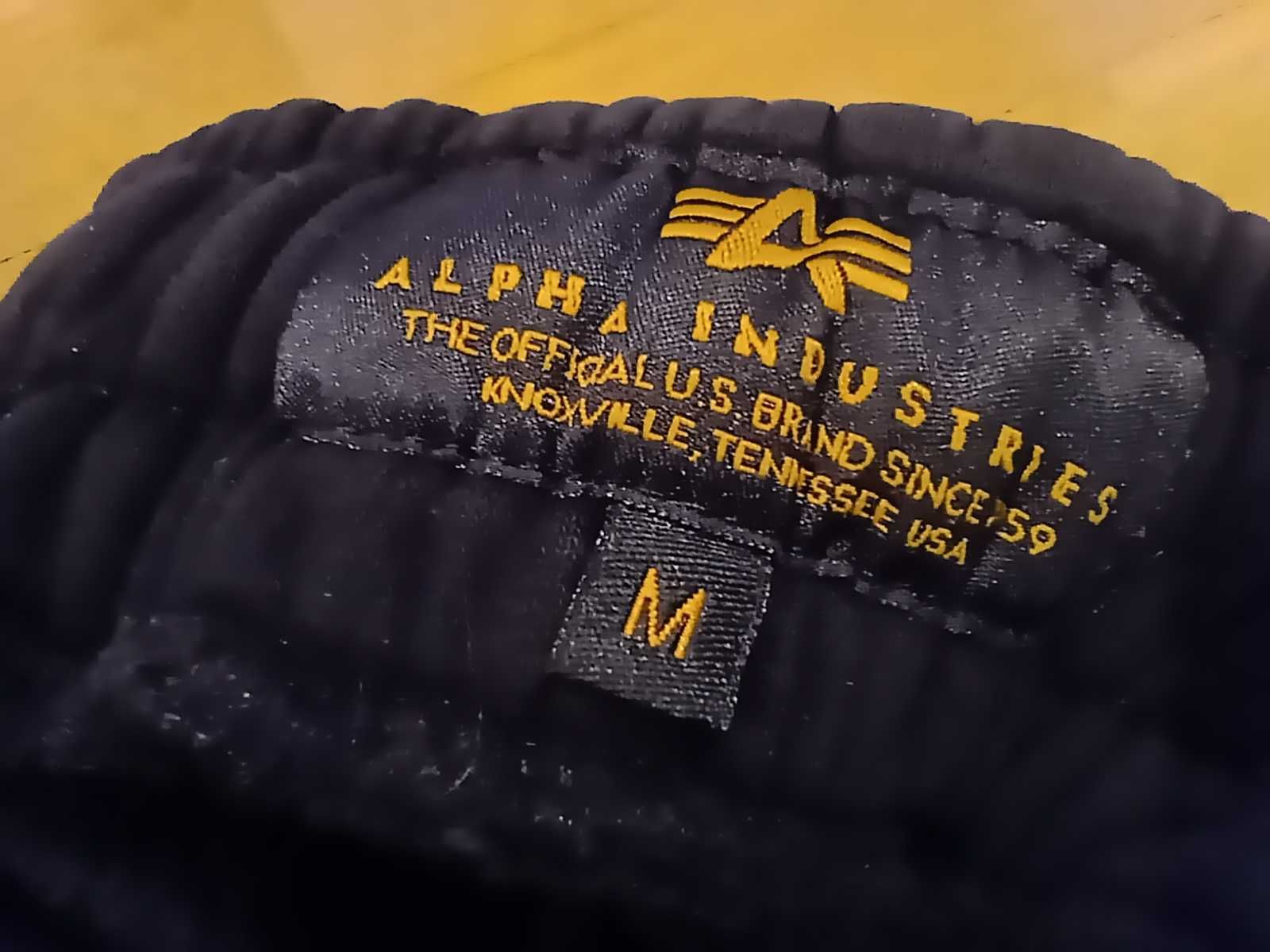 Alpha Industries къси панталонки гащи черни мъжки размер M
