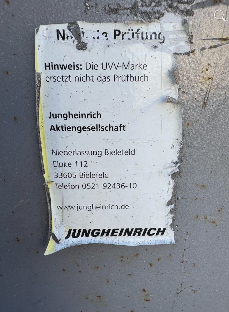 Електрическа палетна количка JUNGHEINRICH