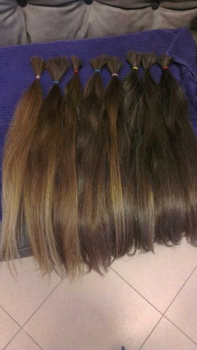 естествена дълга коса