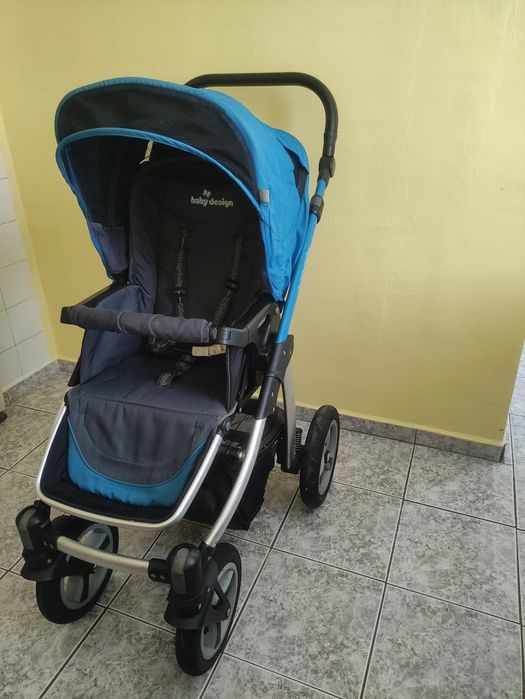 Бебешка количка 3 в 1 Baby Design Lupo