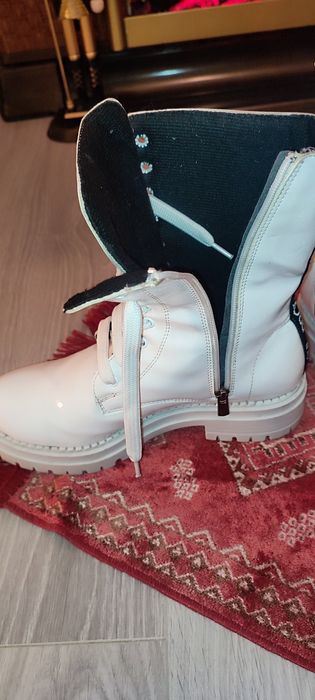 Ghete aspect lacuit PROTECT UR SOUL, copie Tommy Hilfiger, 38