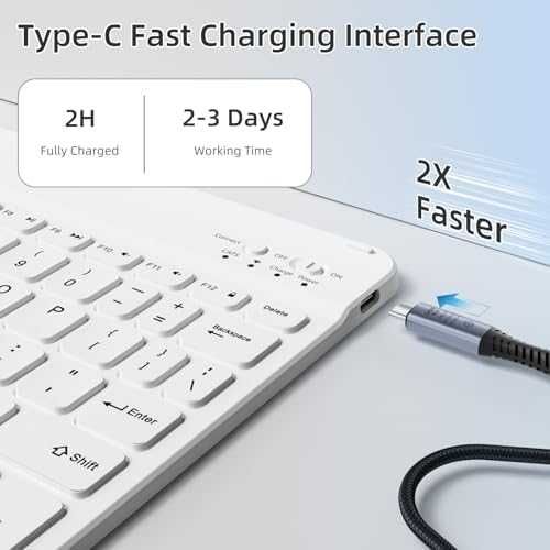 Нов Магнитен Калъф Клавиатура iPad 9 8 7 10.2 + Стойка + TPU за таблет